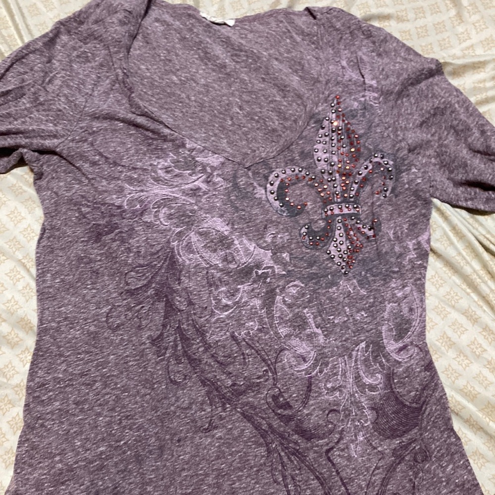 Purple vintage long sleeve